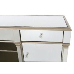 Athens Gold Mirrored TV Entertainment Stand