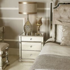 Athens Mirrored 3 Drawer Chest
