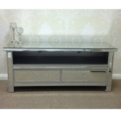 Classic Mirror Widescreen TV Entertainment Stand