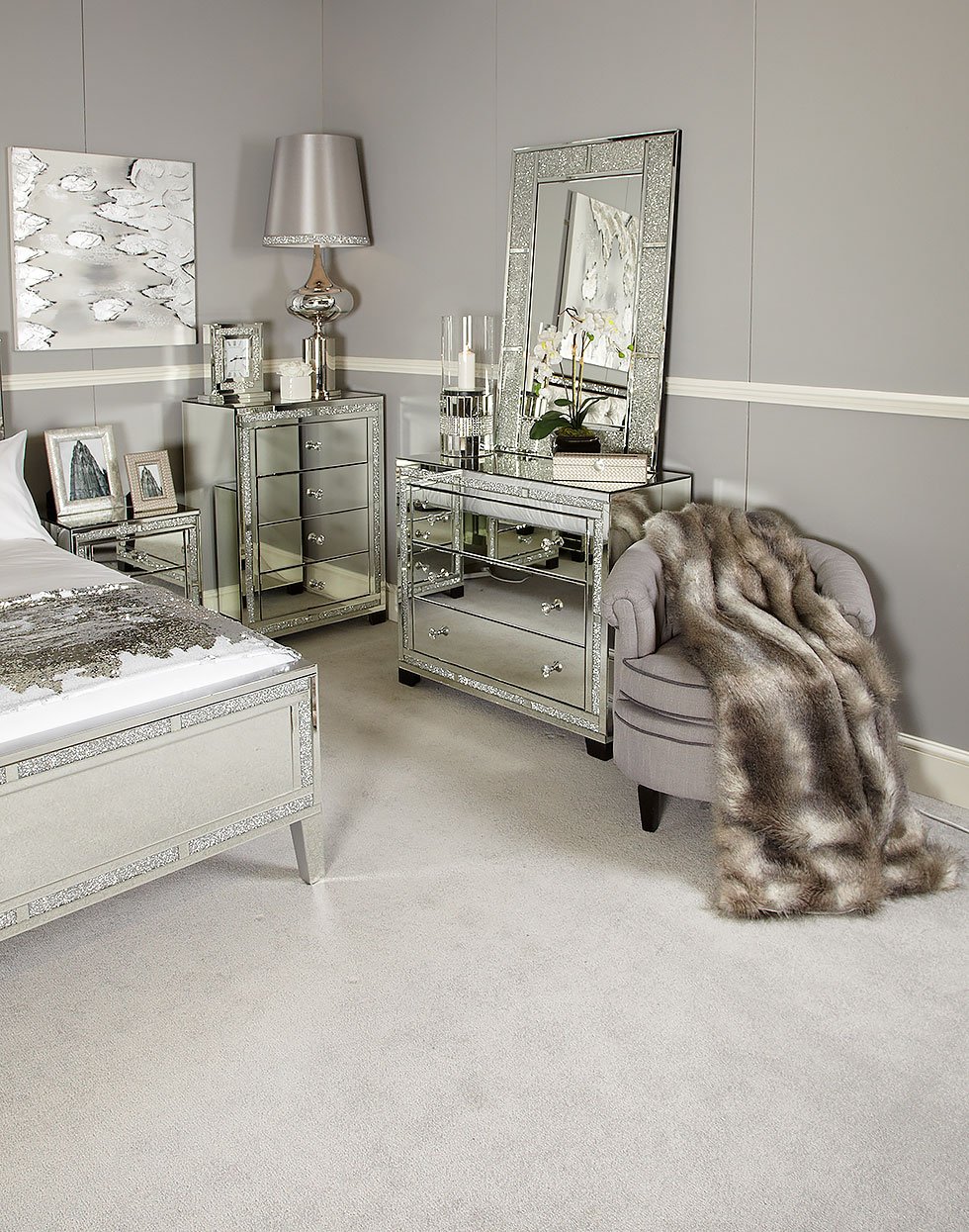 Diamond Glitz Inspiration Bedroom
