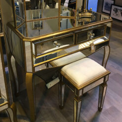 Venetian Gold 2 Drawer Console Table