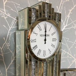Art Deco Mirrored Grandfather Clock