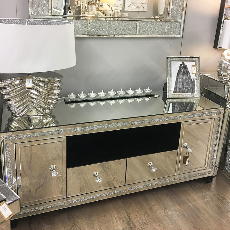 Premium Mirrored TV Stands Picture Perfect Home