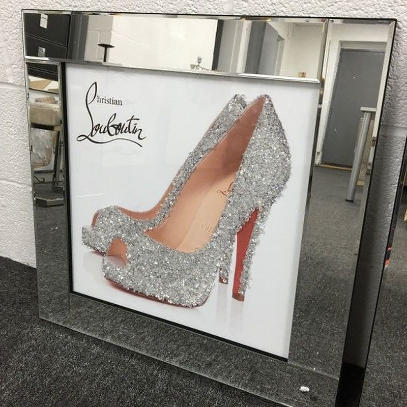 Louboutin Heeled Shoes Mirrored Picture 