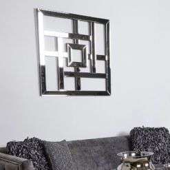 Geometric Mirror Wall Art