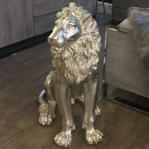 Right Facing Large Lion Decoration Ornament Home Decor Sculpture 84cm