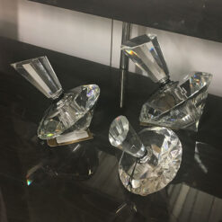 Large Crystal Diamond Perfume Bottle Decor Ornament