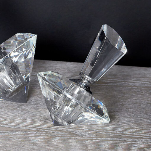Medium Crystal Diamond Perfume Bottle Decor Ornament
