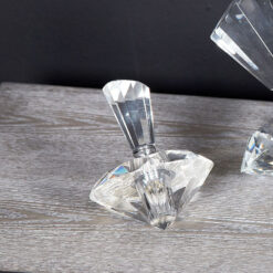 Small Crystal Diamond Perfume Bottle Decor Ornament