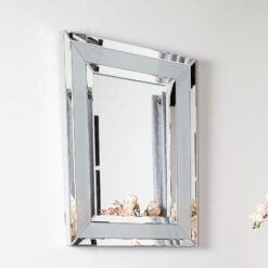 Madison Grey Rectangular Wall Mirror