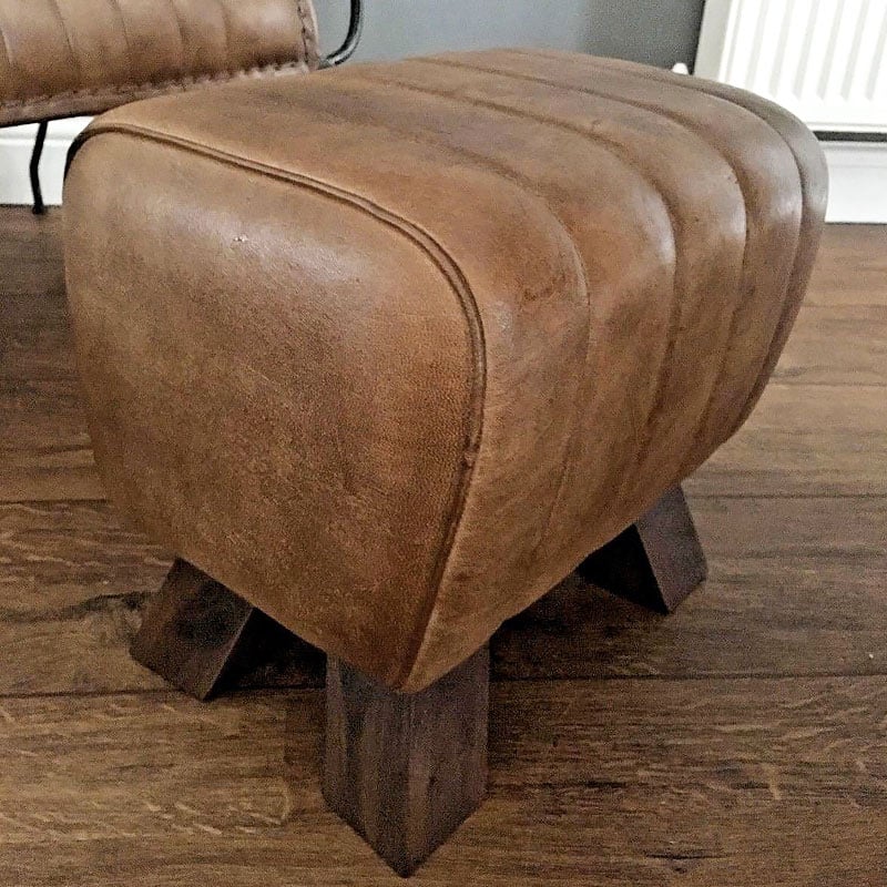 https://pictureperfecthome.co.uk/wp-content/uploads/2018/11/Genuine-Leather-Walnut-Brown-Pommel-Stool-Footstool-Vintage-Seat.jpg