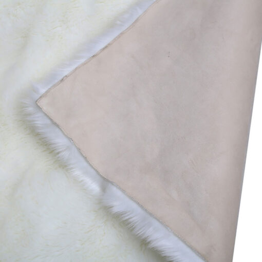 White Faux Fur Rug (160x230)