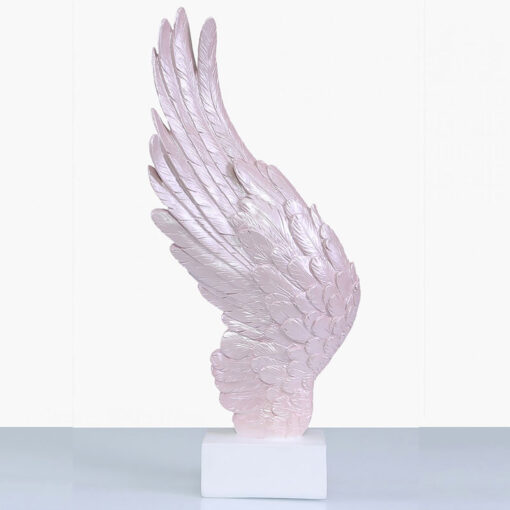 Pink Left Angel Wing Decoration 49.5cm