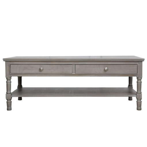 Arabella Taupe Wood 4 Drawer Coffee Table Lounge Table