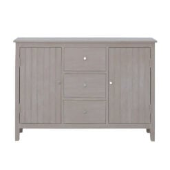 Tristan Taupe Country Cottage Style 2 Door 3 Drawer Sideboard Cabinet