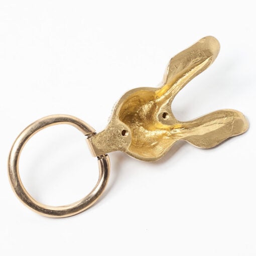 Brass Rabbit Door Knocker