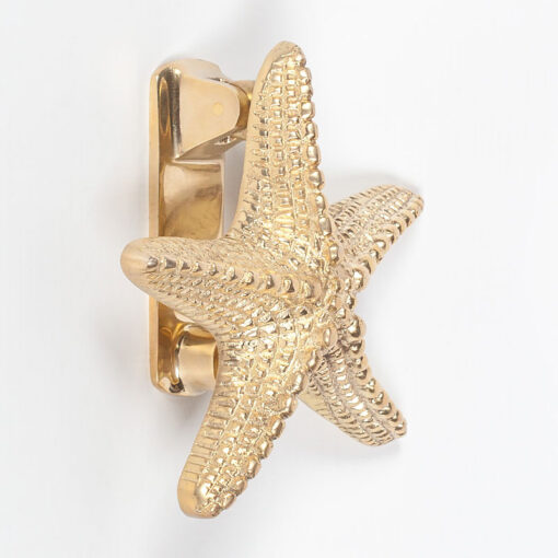 Brass Starfish Door Knocker