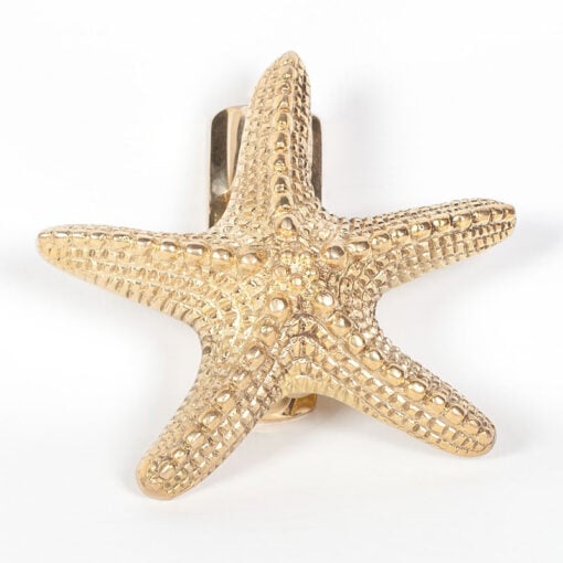 Brass Starfish Door Knocker