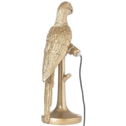 Antique Gold Parrot Quirky Statement Table Lamp
