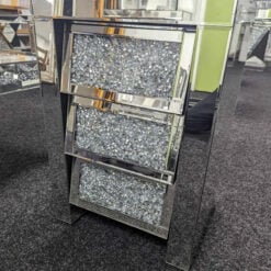 Diamond-Crush-Mirrored-Angled-3-Drawer-Bedside-Cabinet-5