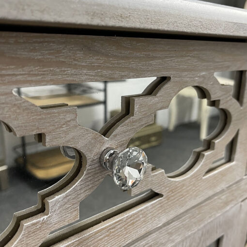 Newport Mirrored Glass 3 Drawer 3 Door Sideboard