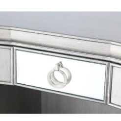 Christabel Grey Mirrored 9 Drawer Dressing Table