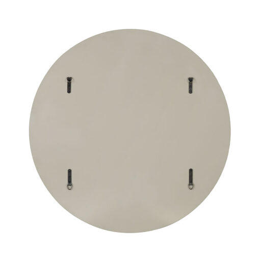 Mallory Champagne Gold Round Wall Mirror