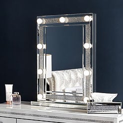 Mirrored Vanity And Wall Mirrors