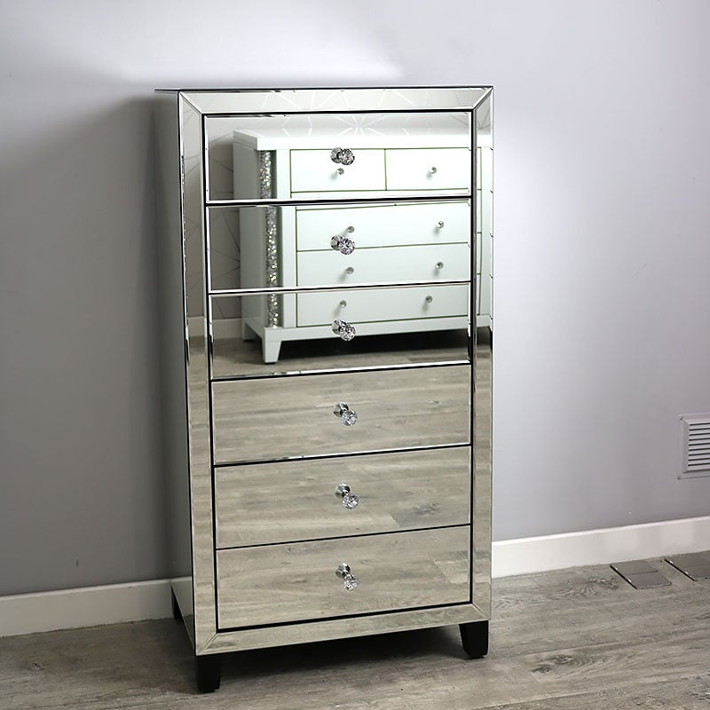 Tallboy 6 Draw Chest of Drawers