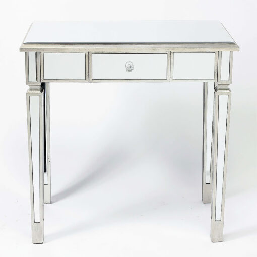 Lucca Vintage Venetian 1 Drawer Mirrored Glass Dressing Table