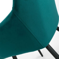 Dallas Mint Green Brushed Velvet Tub Dining Chair