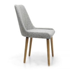 Trenton Grey Weave Flax Effect Dining Chair