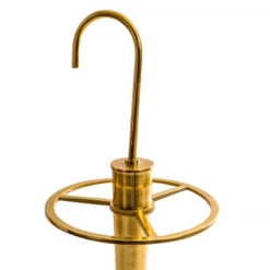 Antique Brass Gold Metal Umbrella Stand Home Decor Accessory 93cm