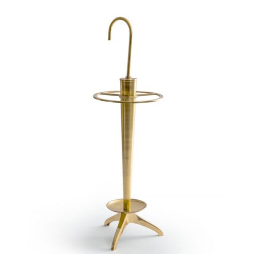 Antique Brass Gold Metal Umbrella Stand Home Decor Accessory 93cm