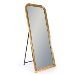 Louis French Style Gold Resin Large Dressing Floor Mirror 163cm