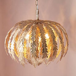 Gold Chandeliers And Gold Light Pendants