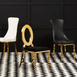 Gold Dining Chairs