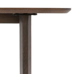 Boho Rustic Solid Dark Walnut Brown Mango Wood Arch Console Table 150cm