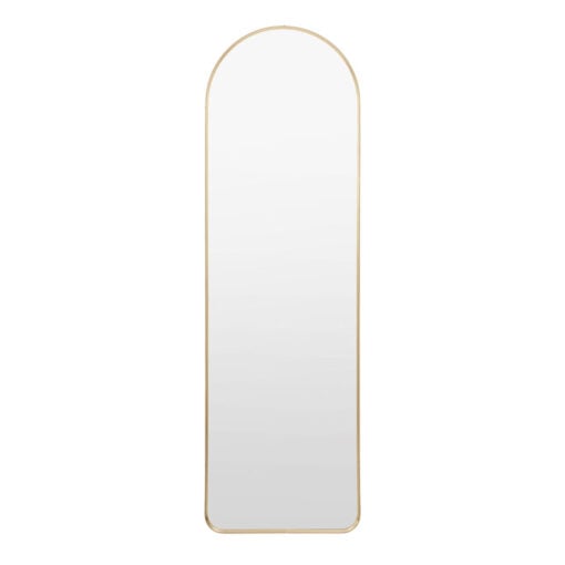 Gold Metal Arch Floor Mirror Wall Mirror 150cm