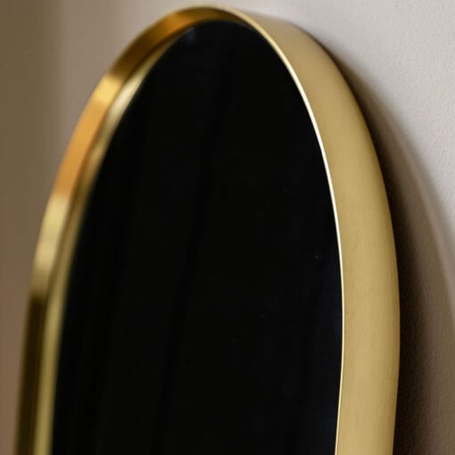 Gold Metal Arch Floor Mirror Wall Mirror 150cm