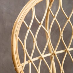 Boho Natural Rattan Peacock Armchair Accent Chair Statement Chair
