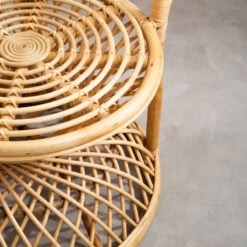 Boho Natural Rattan Peacock Armchair Accent Chair Statement Chair