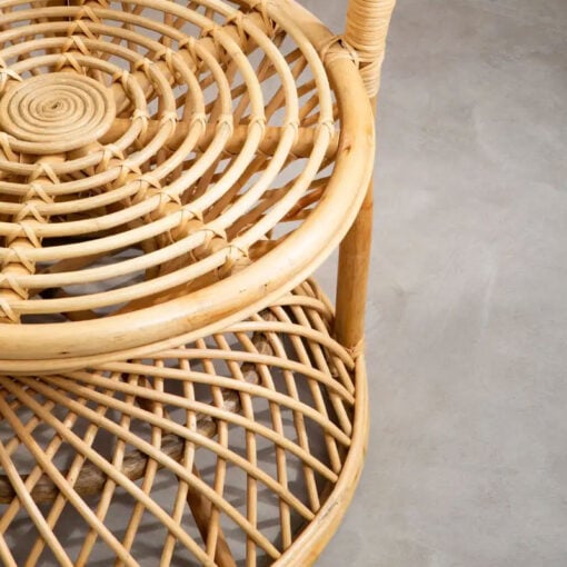 Boho Natural Rattan Peacock Armchair Accent Chair Statement Chair