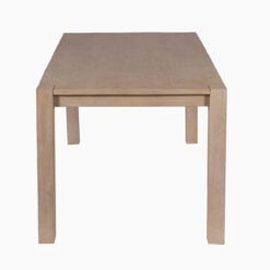Boho Rustic Light Solid Mango Wood 6 Seater Dining Table 180cm