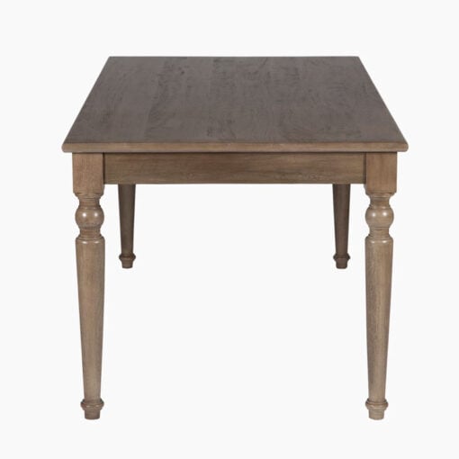 Rustic Country Farmhouse 6-8 Seater Solid Mango Wood Dining Table 180cm