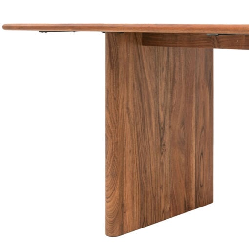 Rustic Country Farmhouse Solid Acacia Wood 6 Seater Dining Table 180cm