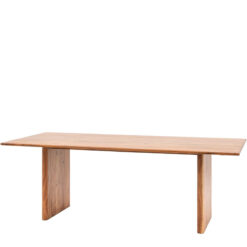 Rustic Country Farmhouse Solid Acacia Wood 8 Seater Dining Table 220cm