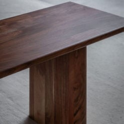 Rustic Country Farmhouse Solid Acacia Wood Backless Dining Bench 140cm