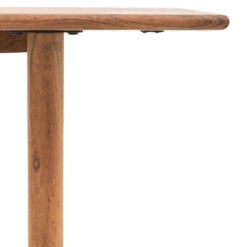 Rustic Country Farmhouse Solid Acacia Wood Backless Dining Bench 140cm