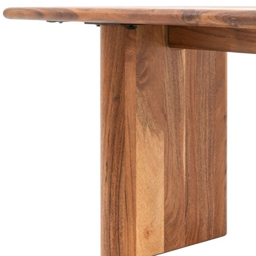 Rustic Country Farmhouse Solid Acacia Wood Large Dining Bench 180cm